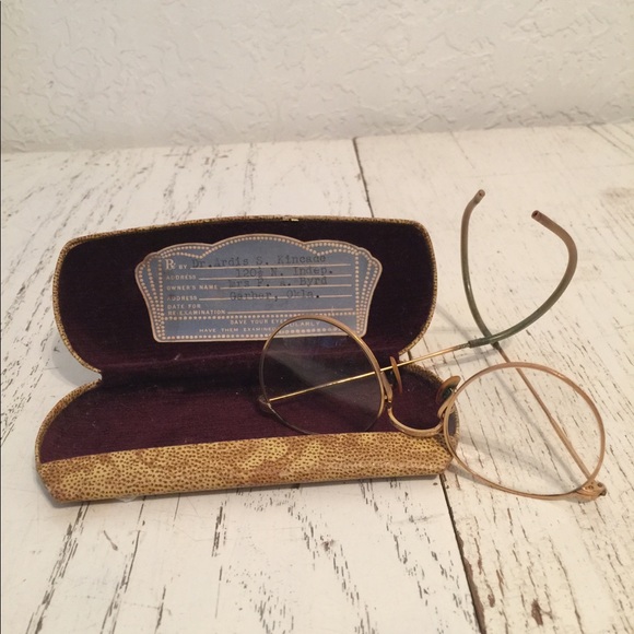 Accessories Vintage Glasses And Case Poshmark